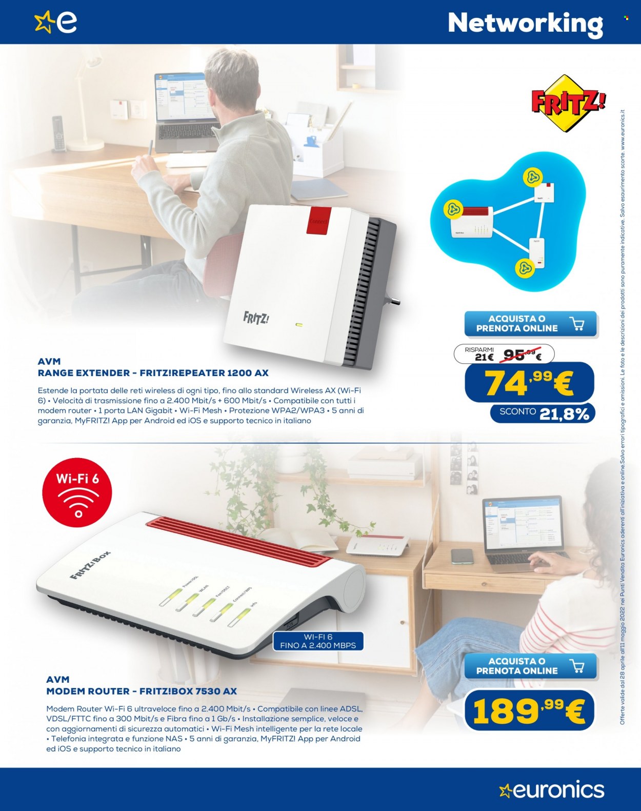 Volantino Euronics - 28/4/2022 - 11/5/2022. Pagina 23