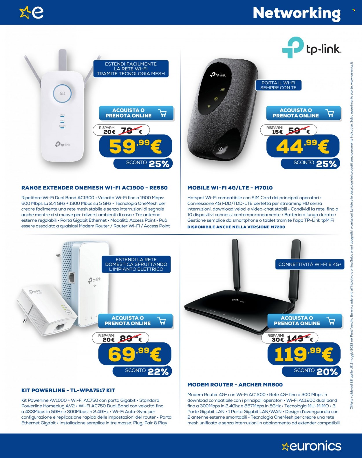 Volantino Euronics - 28/4/2022 - 11/5/2022. Pagina 27