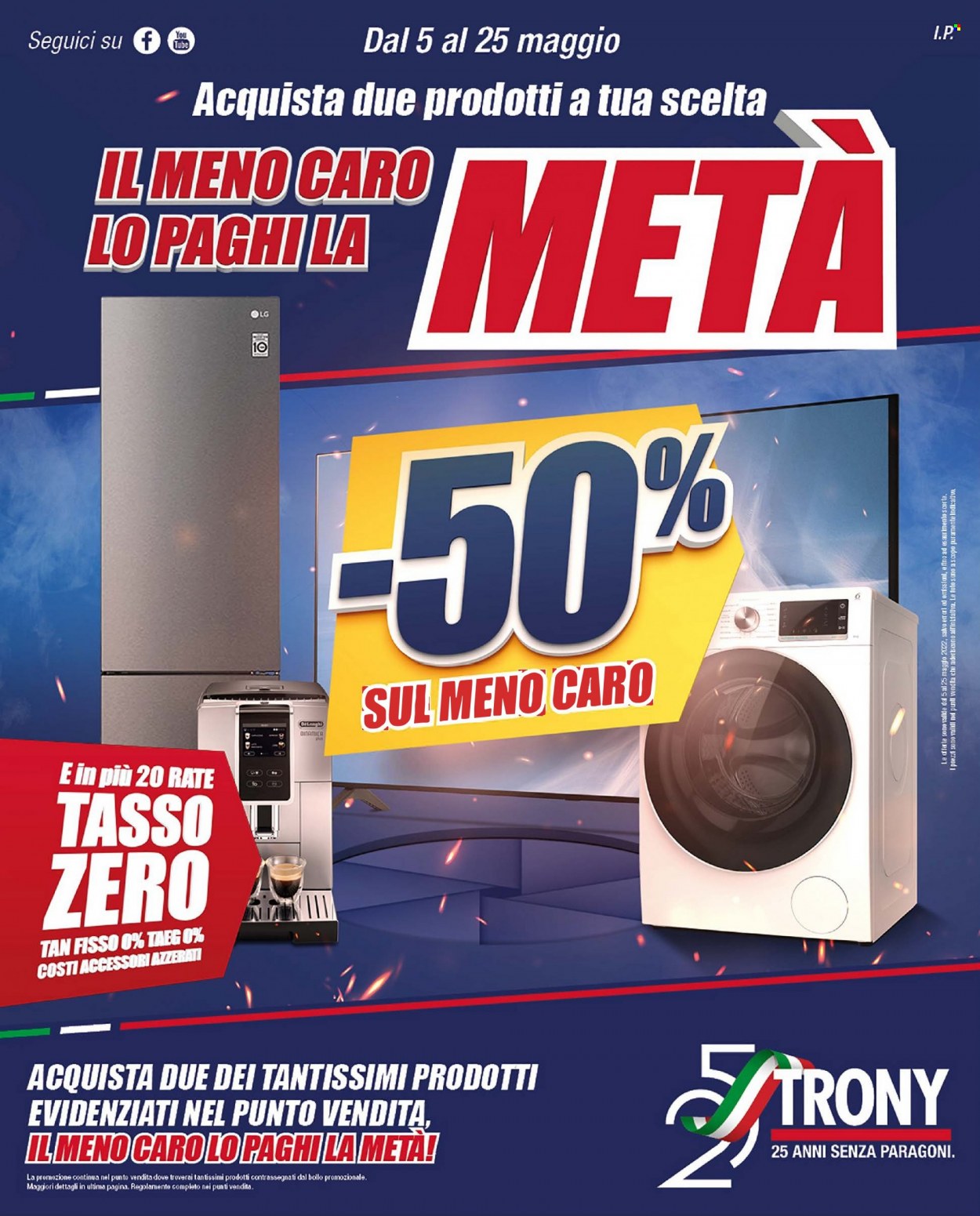 Volantino Trony - 5/5/2022 - 25/5/2022. Pagina 1