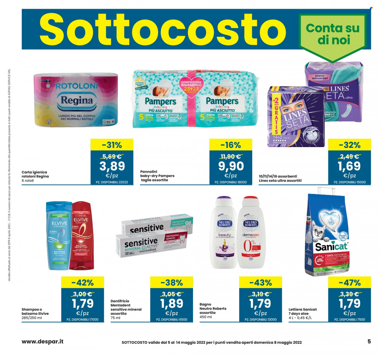 Volantino Eurospar - 5/5/2022 - 18/5/2022. Pagina 5