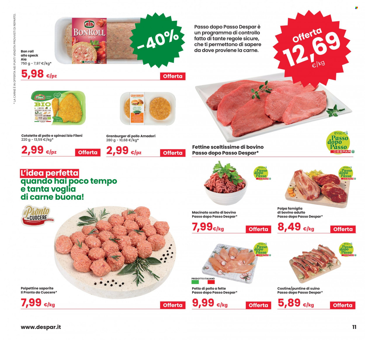 Volantino Eurospar - 5/5/2022 - 18/5/2022. Pagina 11