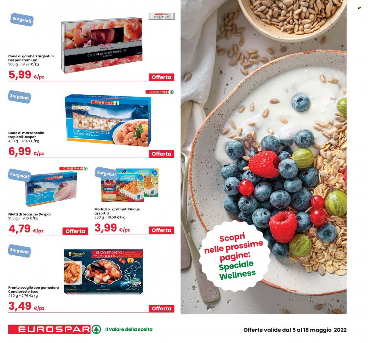 Volantino Eurospar - 5/5/2022 - 18/5/2022. Pagina 18