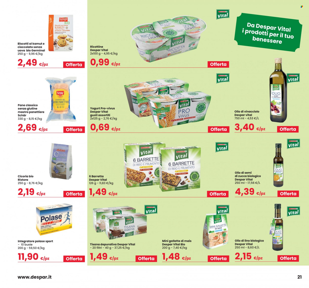 Volantino Eurospar - 5/5/2022 - 18/5/2022. Pagina 21