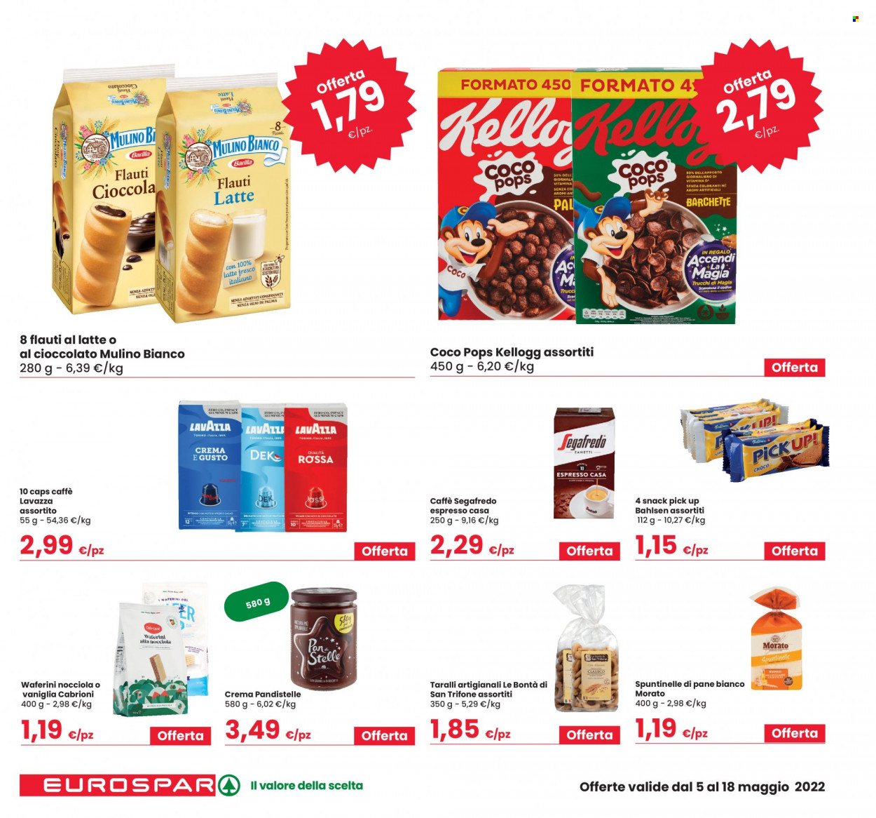 Volantino Eurospar - 5/5/2022 - 18/5/2022. Pagina 22