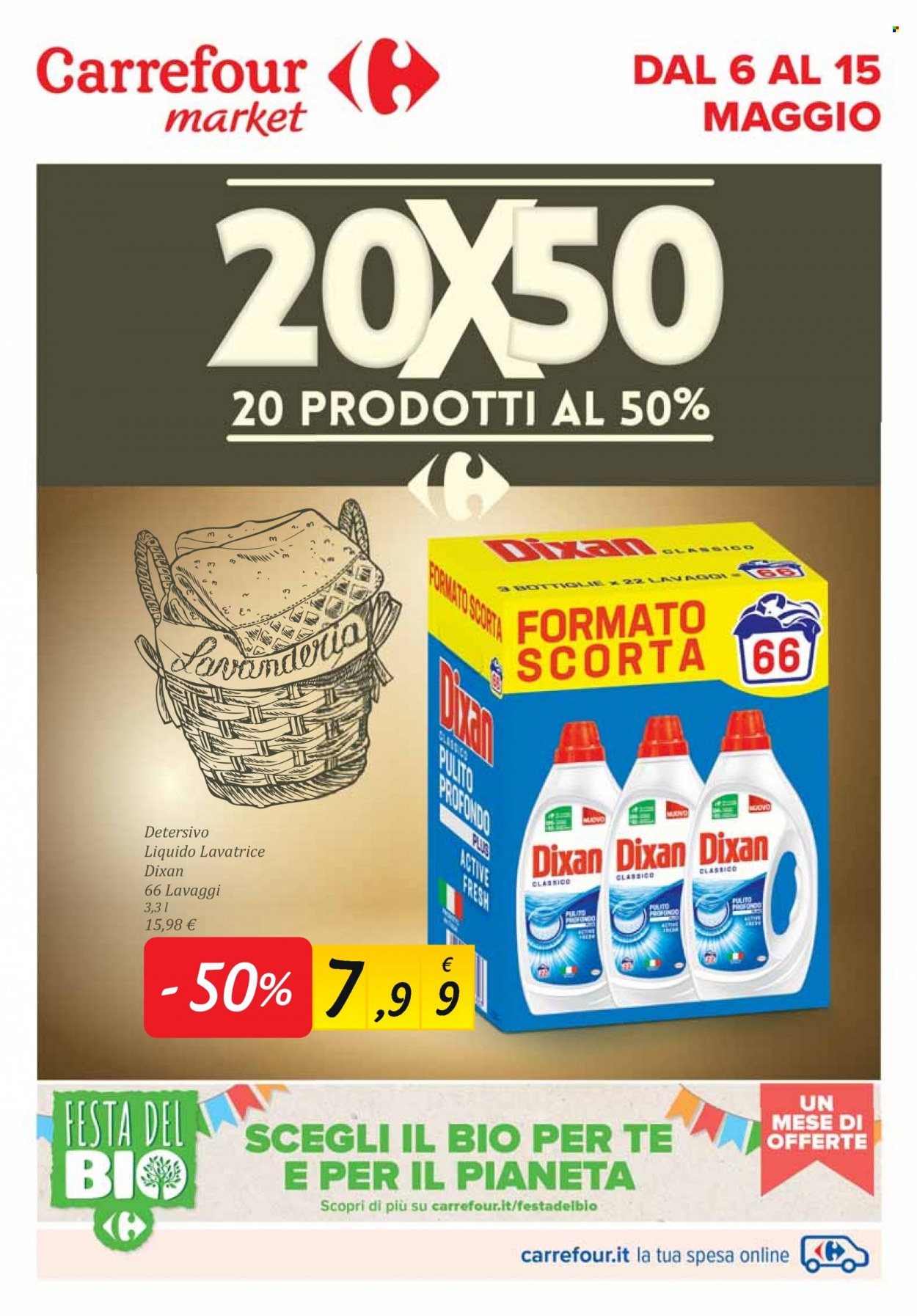 Leták Carrefour - 6.5.2022 - 15.5.2022. Strana 1
