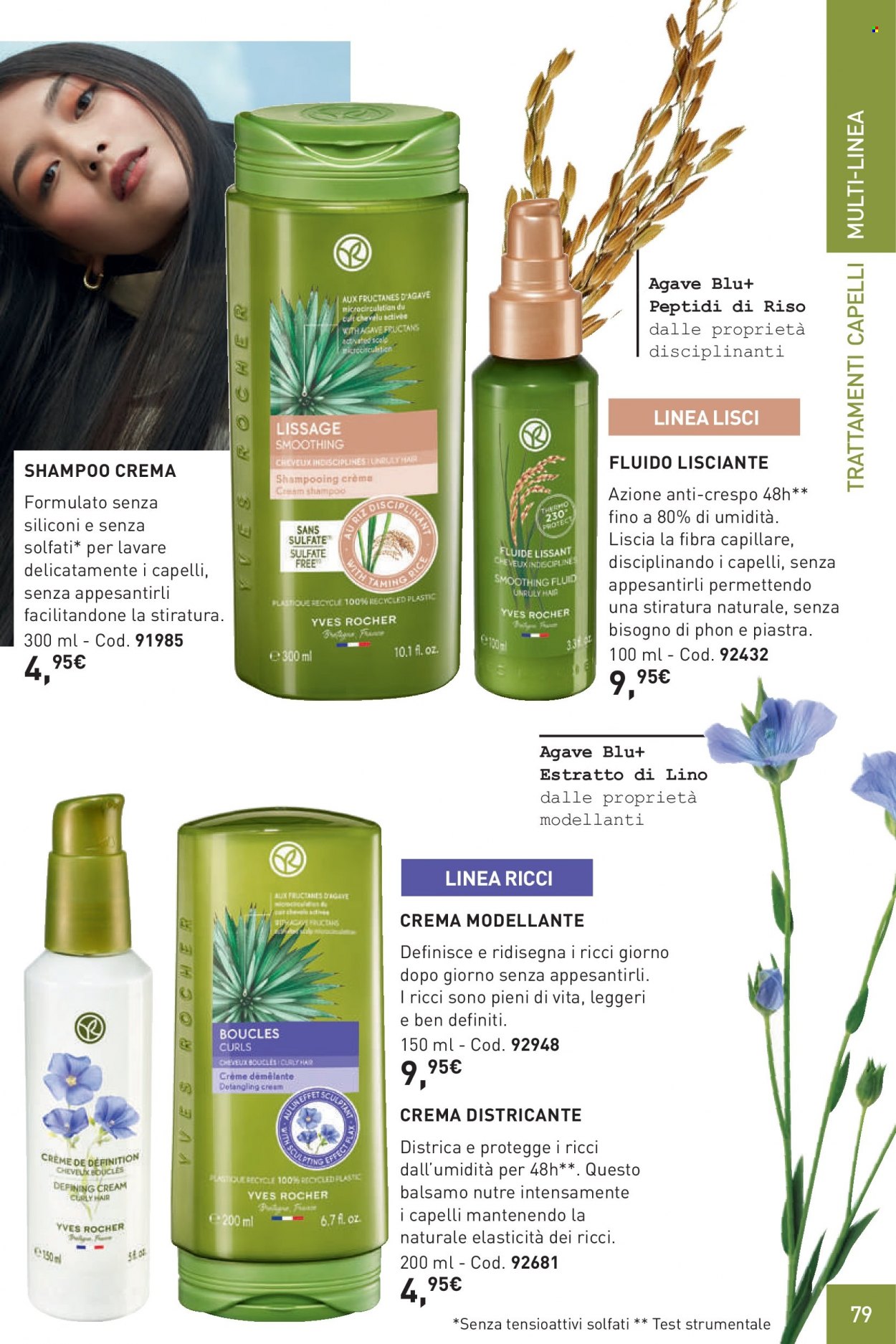 thumbnail - Volantino Yves Rocher - 5/5/2022 - 25/5/2022 - Prodotti in offerta - balsamo, shampoo. Pagina 79.