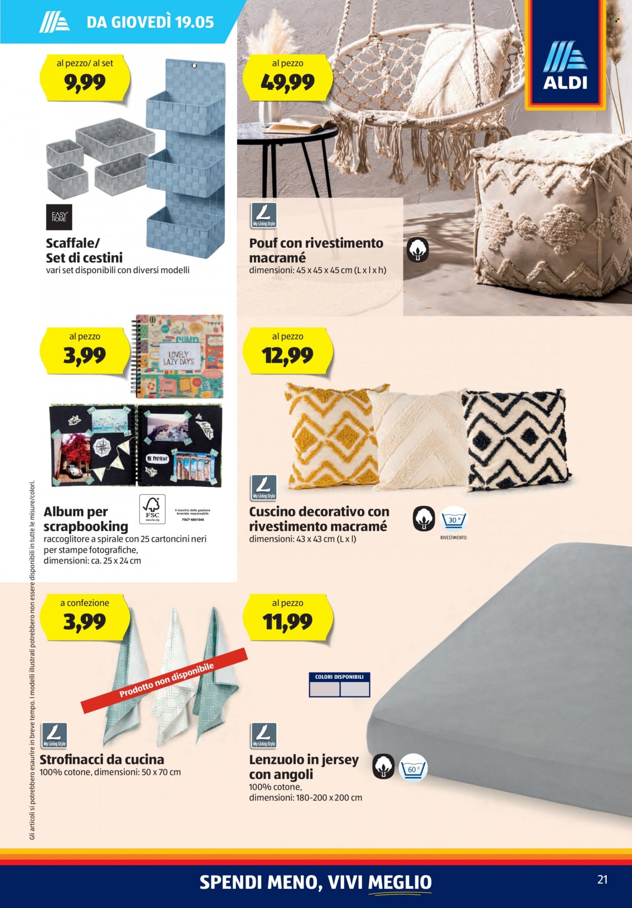 Volantino Aldi - 16/5/2022 - 22/5/2022. Pagina 21