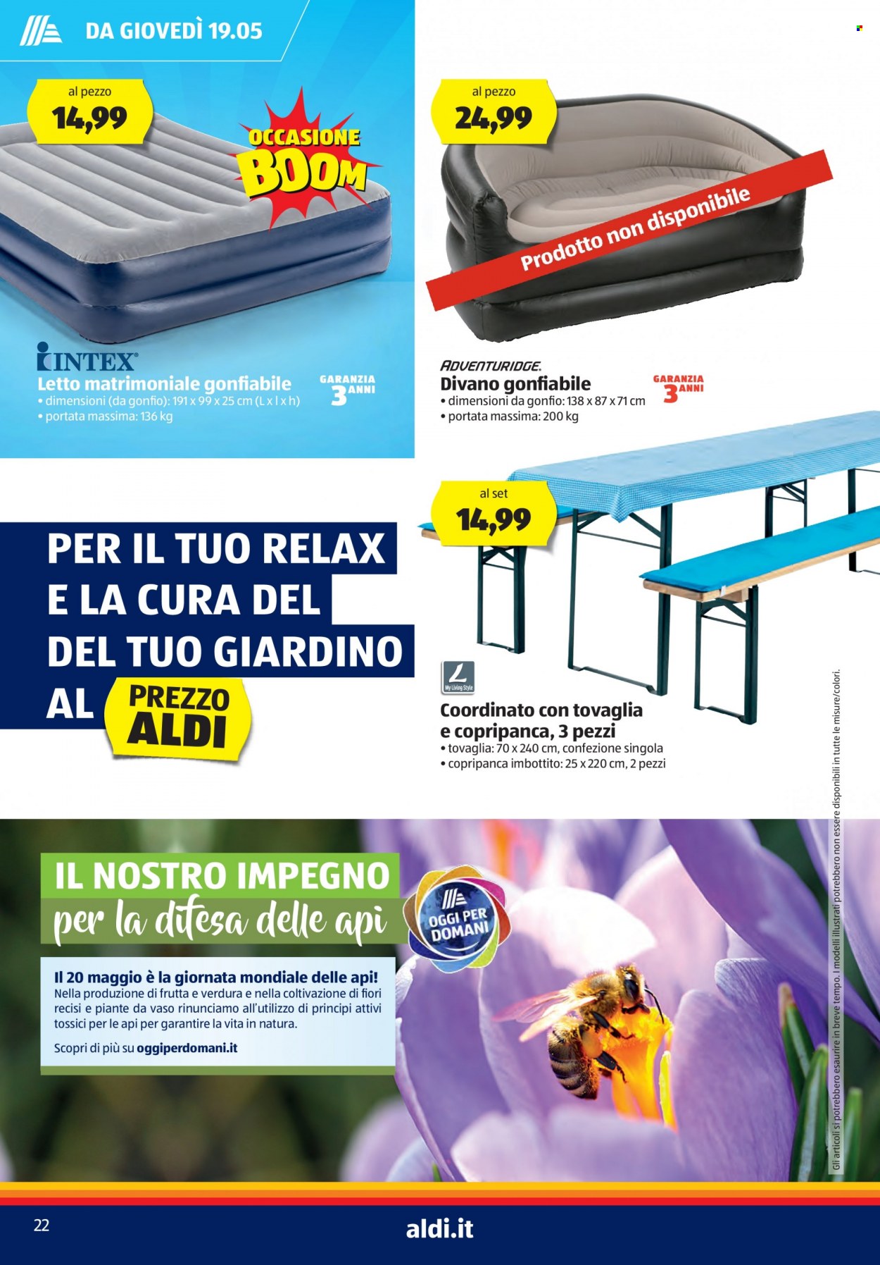 Volantino Aldi - 16/5/2022 - 22/5/2022. Pagina 22