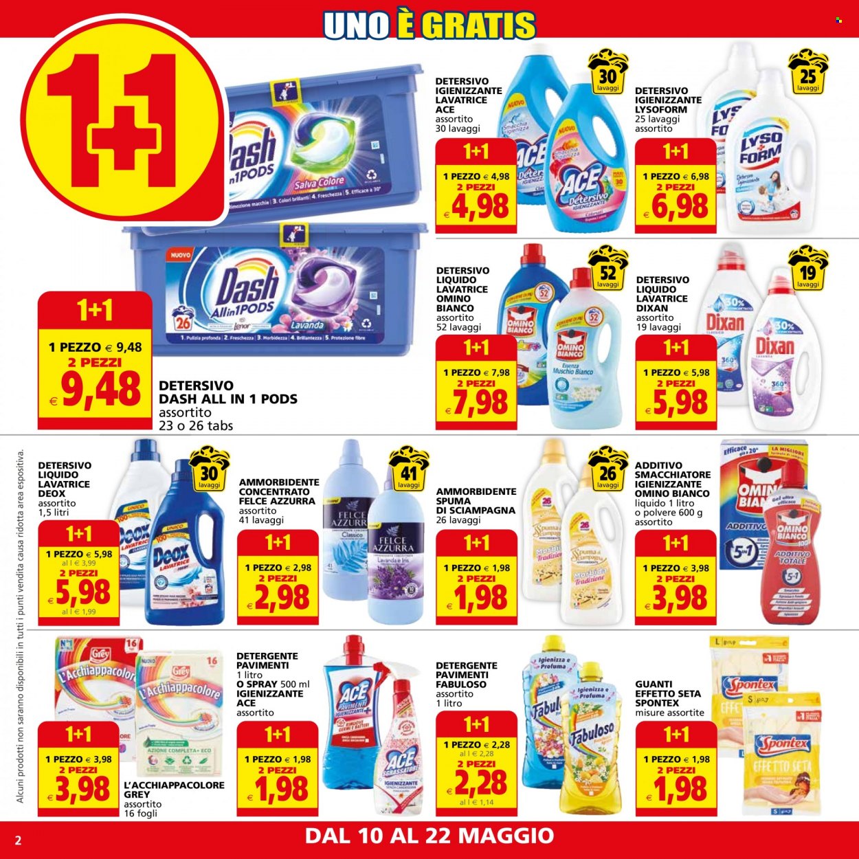 Volantino Il Gigante - 10/5/2022 - 22/5/2022. Pagina 2