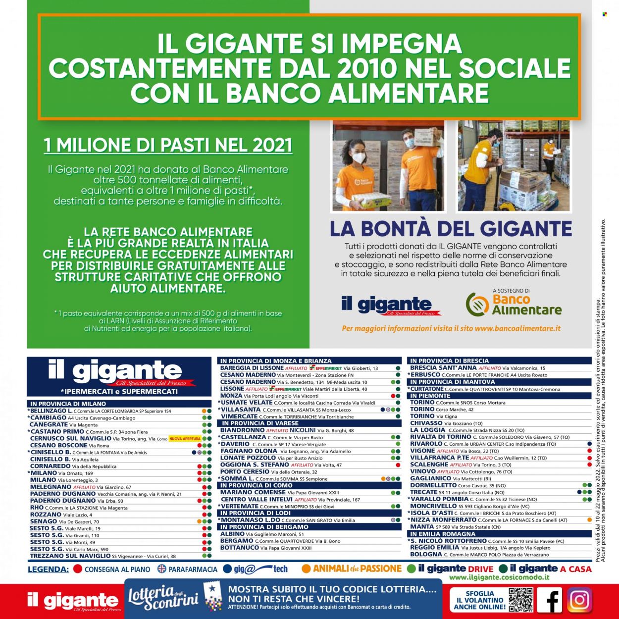 Volantino Il Gigante - 10/5/2022 - 22/5/2022. Pagina 24
