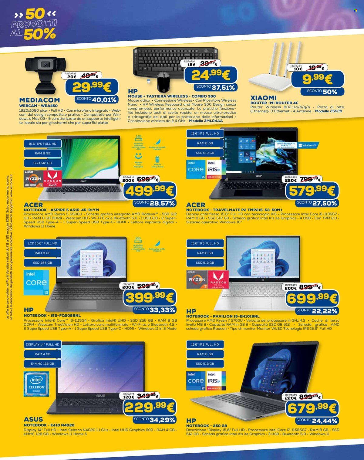Volantino Euronics - 11/5/2022 - 25/5/2022. Pagina 7
