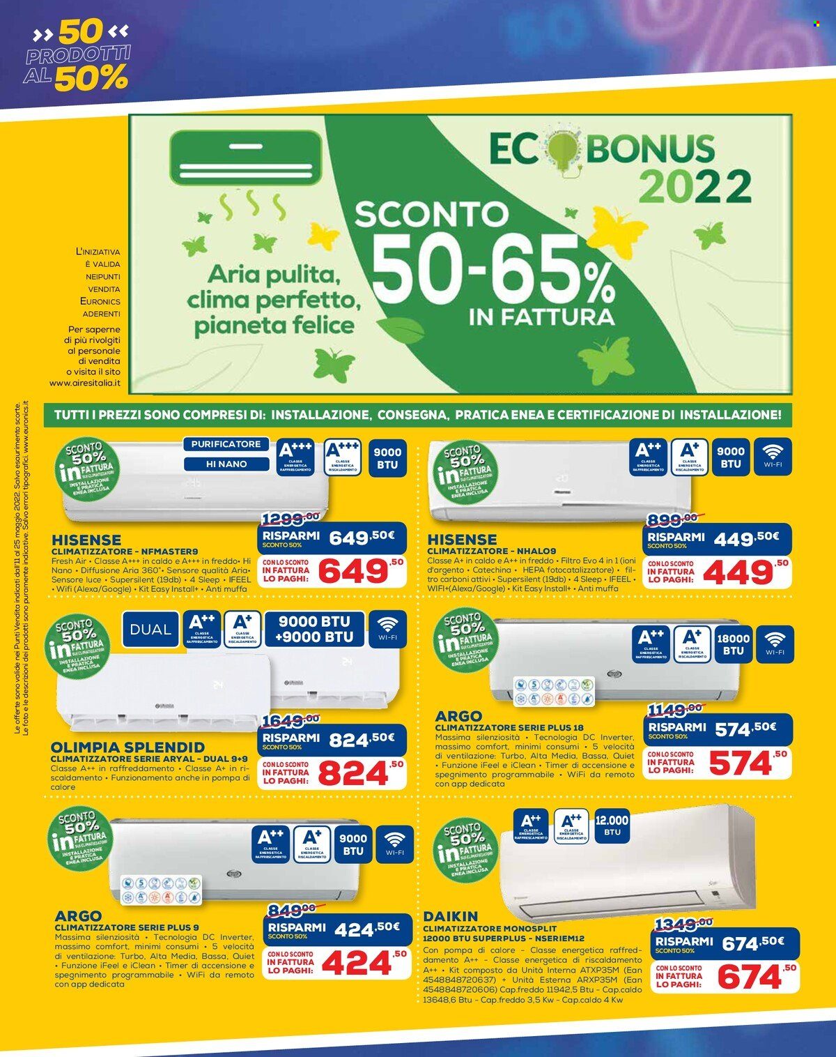 Volantino Euronics - 11/5/2022 - 25/5/2022. Pagina 25