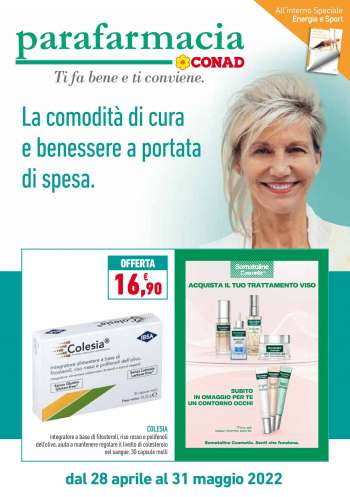 Volantino Conad - 28/4/2022 - 31/5/2022.
