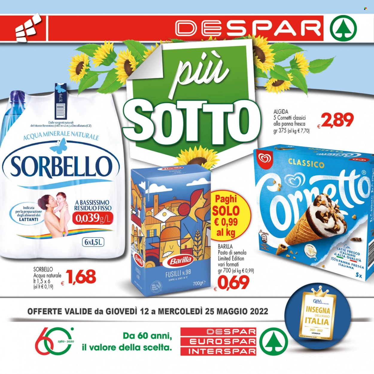 Volantino Despar - 12/5/2022 - 25/5/2022. Pagina 1