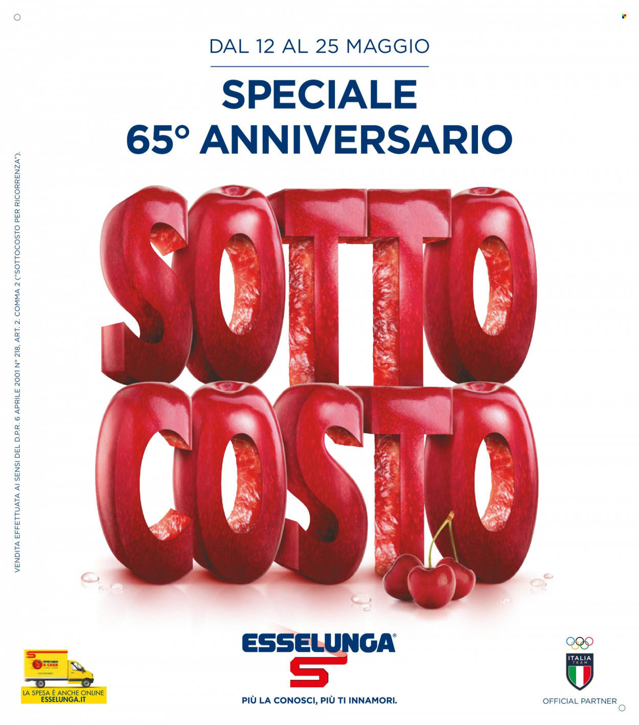 Volantino Esselunga - 12/5/2022 - 25/5/2022. Pagina 1