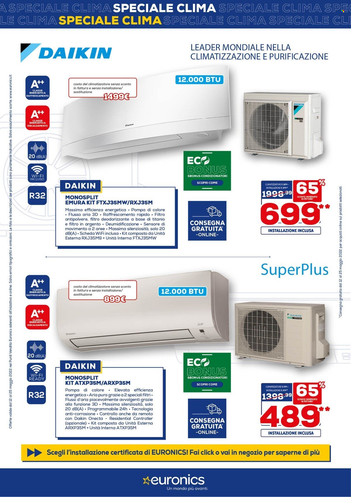 Volantino Euronics - 12/5/2022 - 25/5/2022. Pagina 7