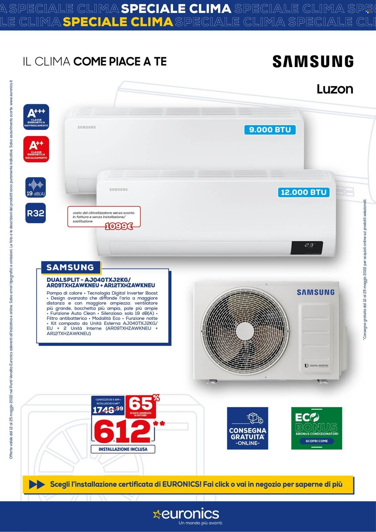 Volantino Euronics - 12/5/2022 - 25/5/2022. Pagina 10