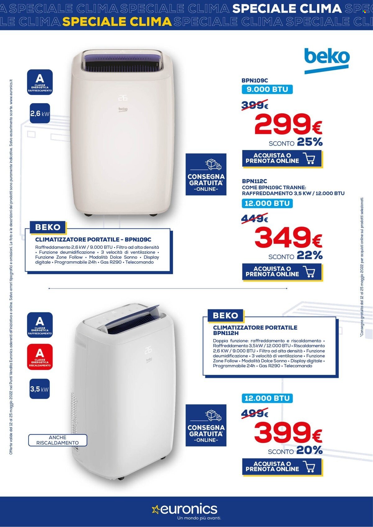 Volantino Euronics - 12/5/2022 - 25/5/2022. Pagina 15