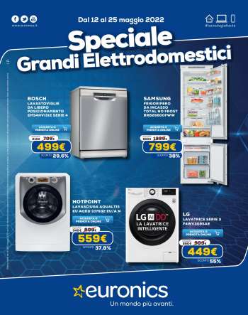 Volantino Euronics - 12/5/2022 - 25/5/2022.