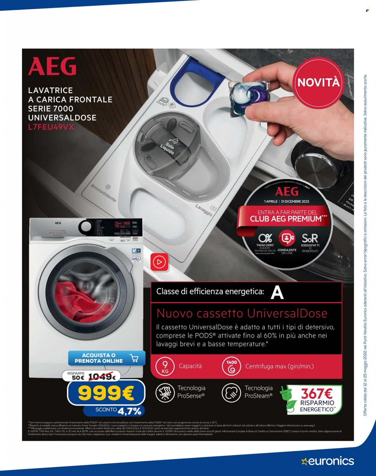 Volantino Euronics - 12/5/2022 - 25/5/2022. Pagina 7