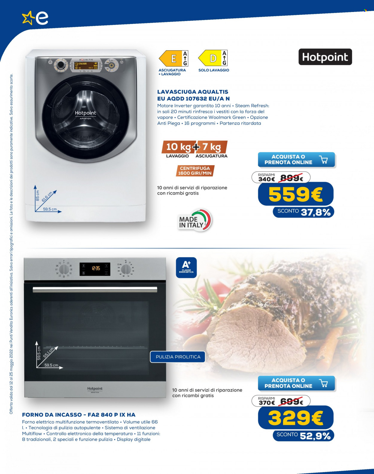Volantino Euronics - 12/5/2022 - 25/5/2022. Pagina 16