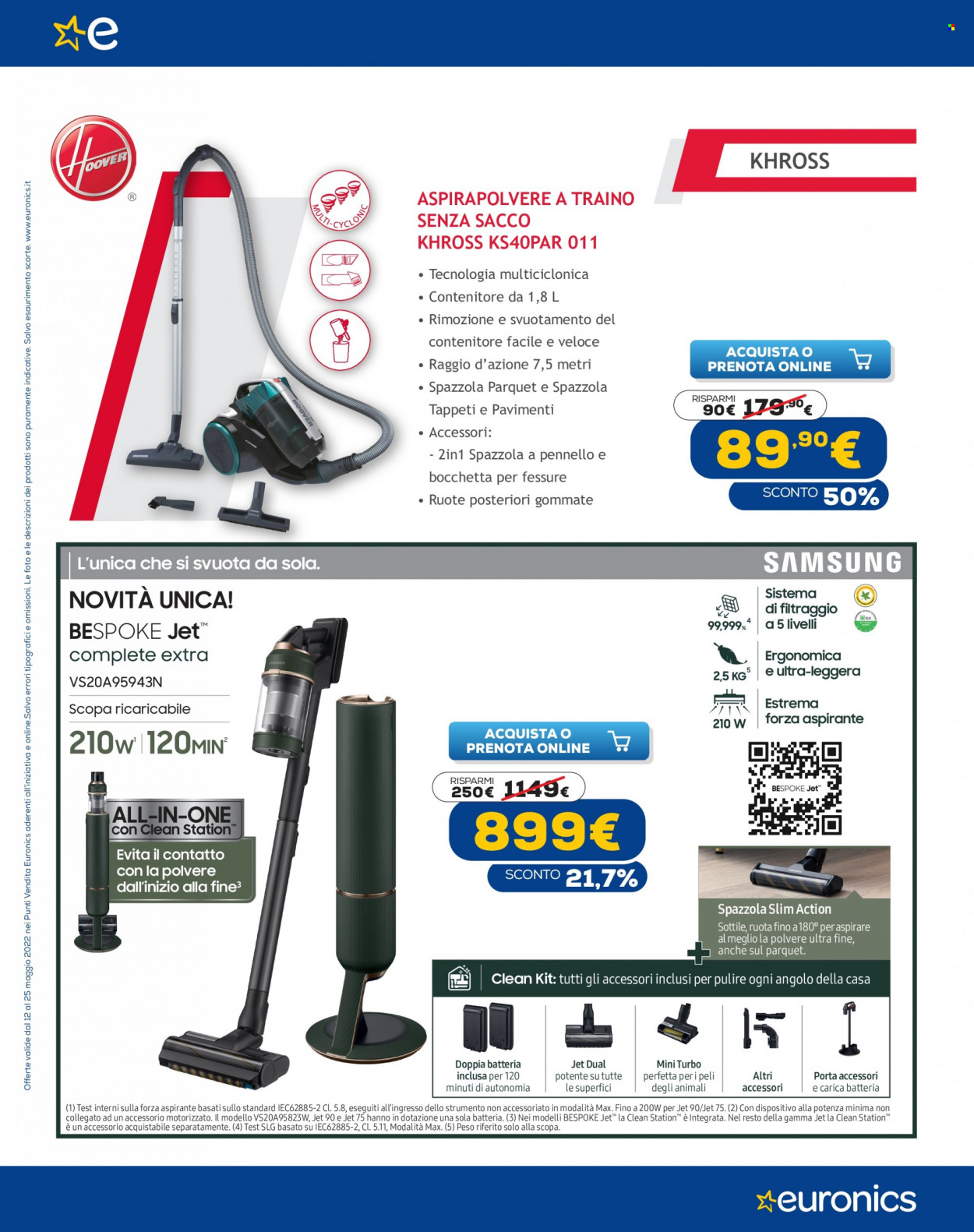 Volantino Euronics - 12/5/2022 - 25/5/2022. Pagina 3