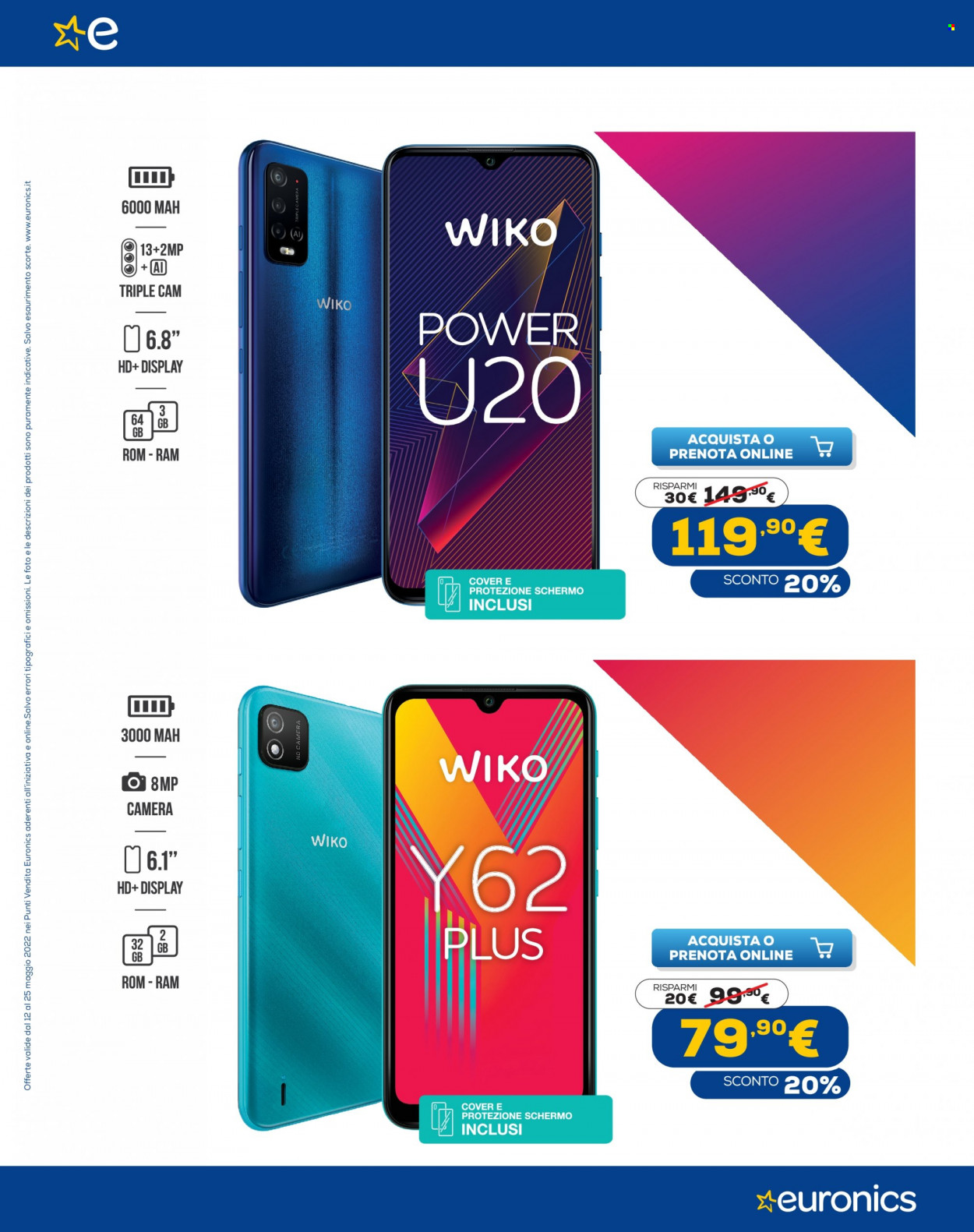 Volantino Euronics - 12/5/2022 - 25/5/2022. Pagina 20