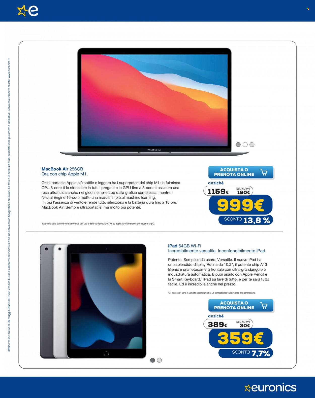 Volantino Euronics - 12/5/2022 - 25/5/2022. Pagina 23