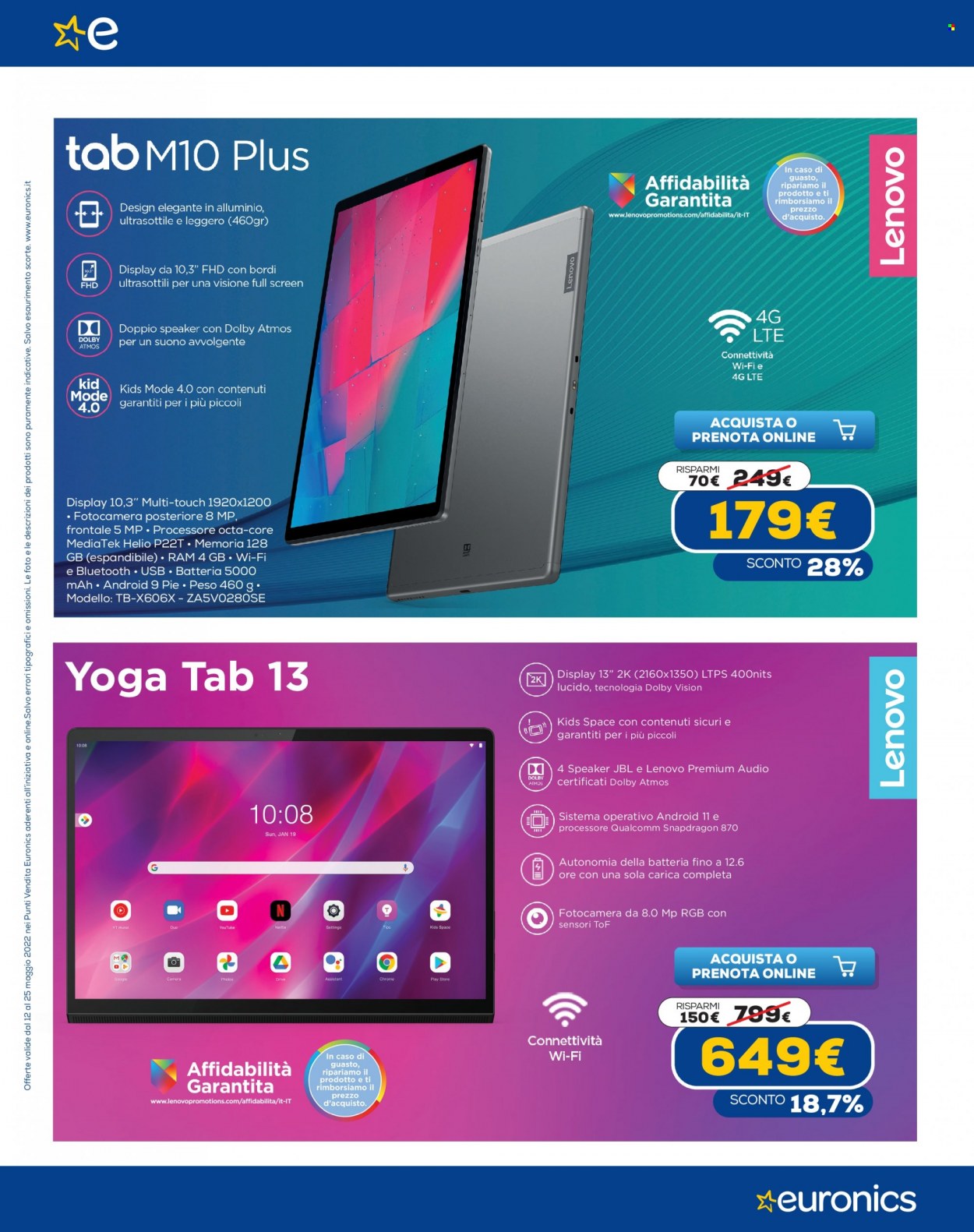 Volantino Euronics - 12/5/2022 - 25/5/2022. Pagina 30
