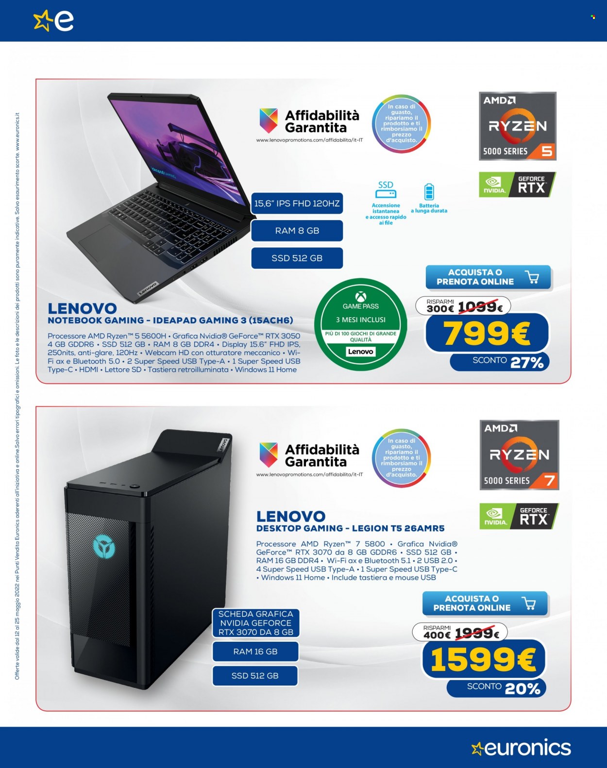 Volantino Euronics - 12/5/2022 - 25/5/2022. Pagina 33
