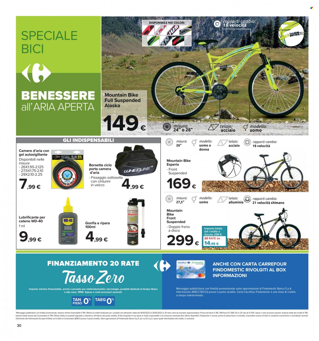 Volantino Carrefour - 16/5/2022 - 26/5/2022. Pagina 30