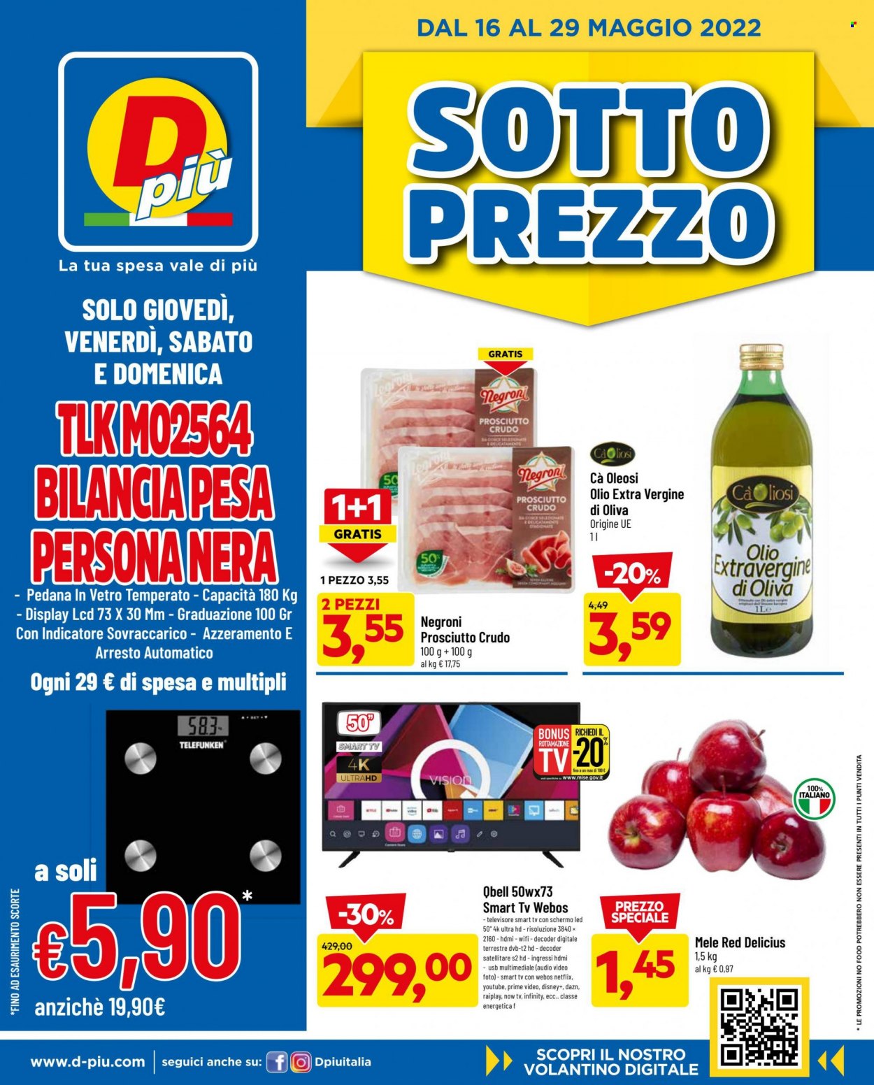 Volantino Dpiù - 16/5/2022 - 29/5/2022. Pagina 1