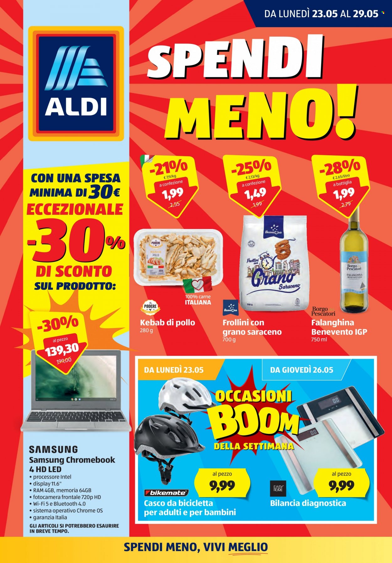 Volantino Aldi - 23/5/2022 - 29/5/2022. Pagina 1