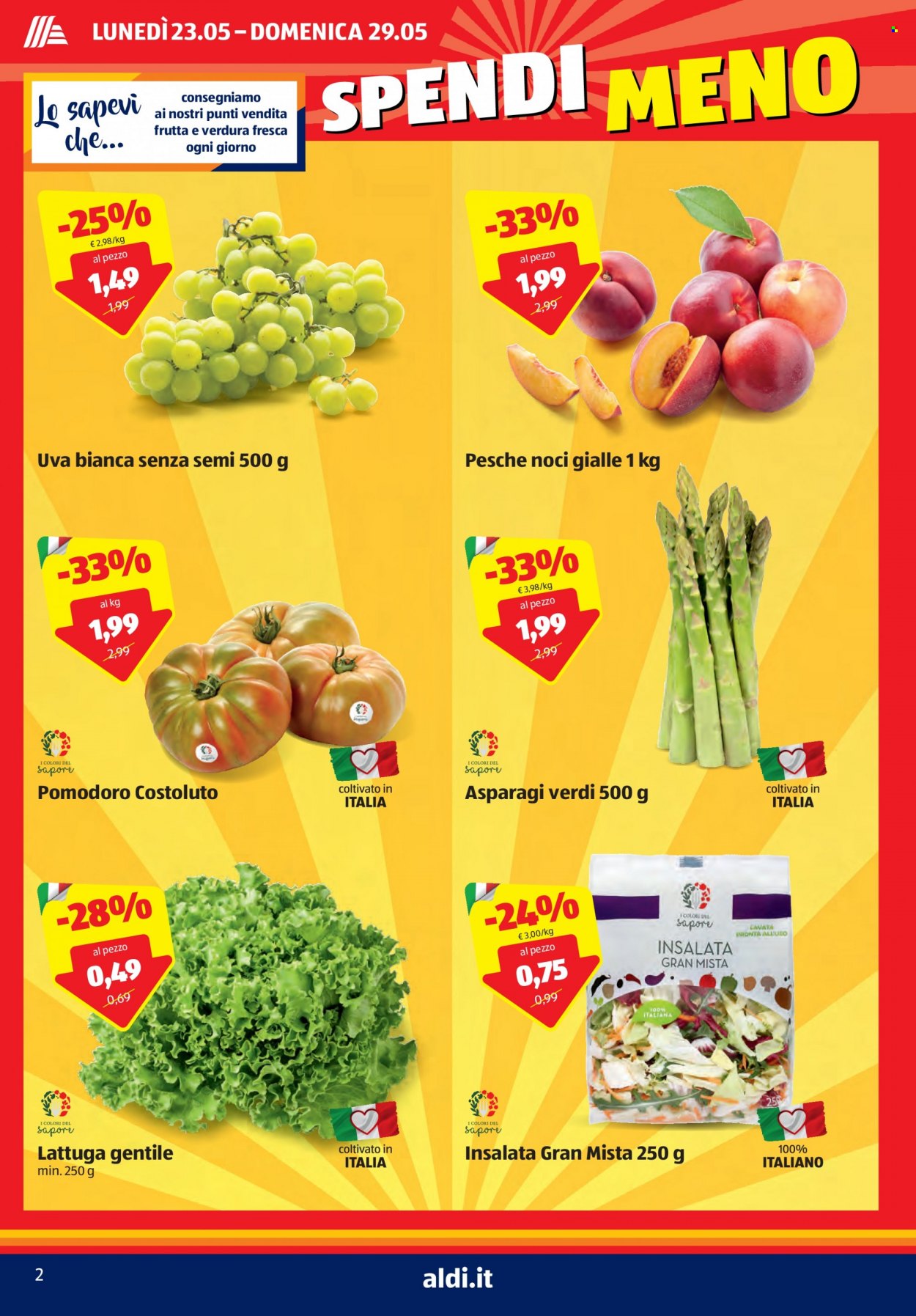 Volantino Aldi - 23/5/2022 - 29/5/2022. Pagina 2