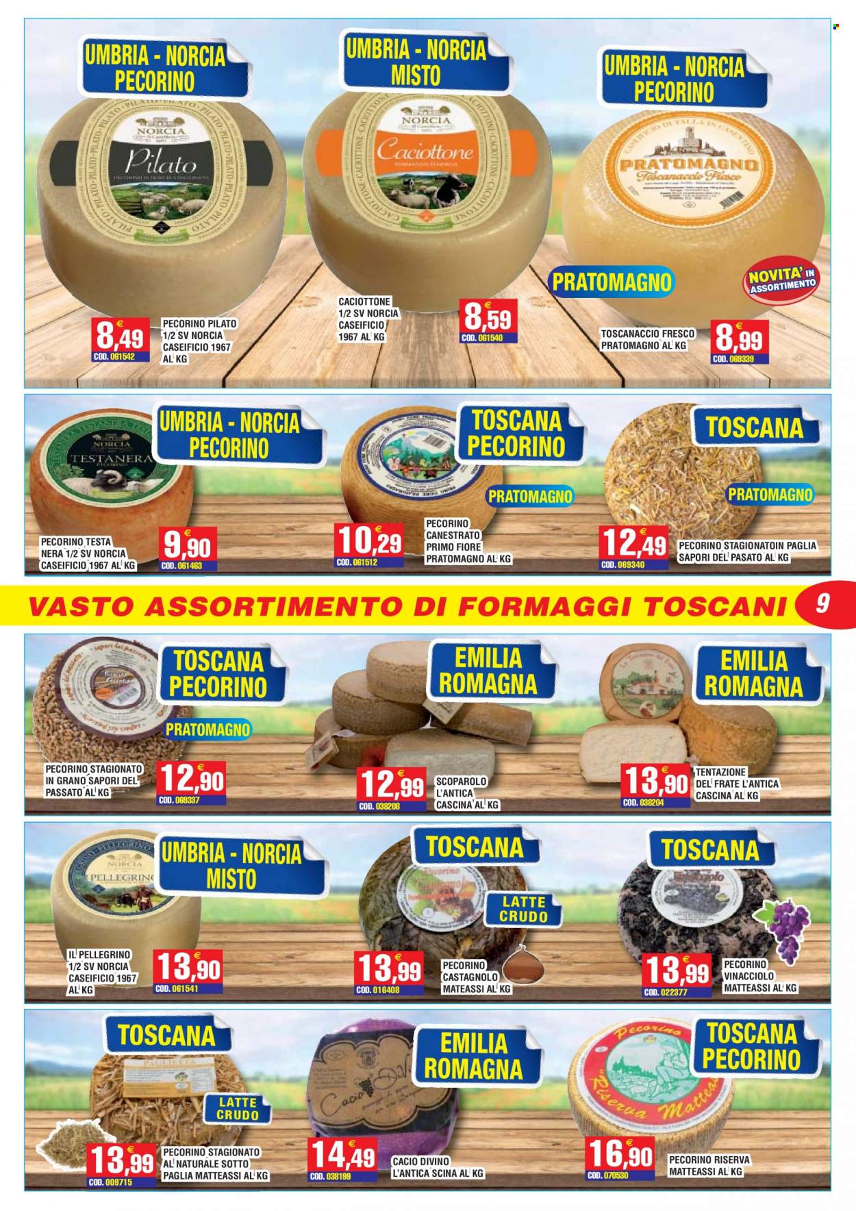 thumbnail - Volantino Immenso Cash - 16/5/2022 - 28/5/2022 - Prodotti in offerta - formaggio, canestrato, pecorino, Pellegrino. Pagina 9.