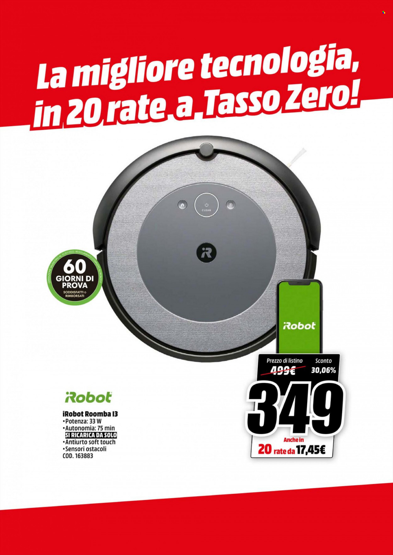 Volantino MediaWorld - 16/5/2022 - 26/5/2022. Pagina 44