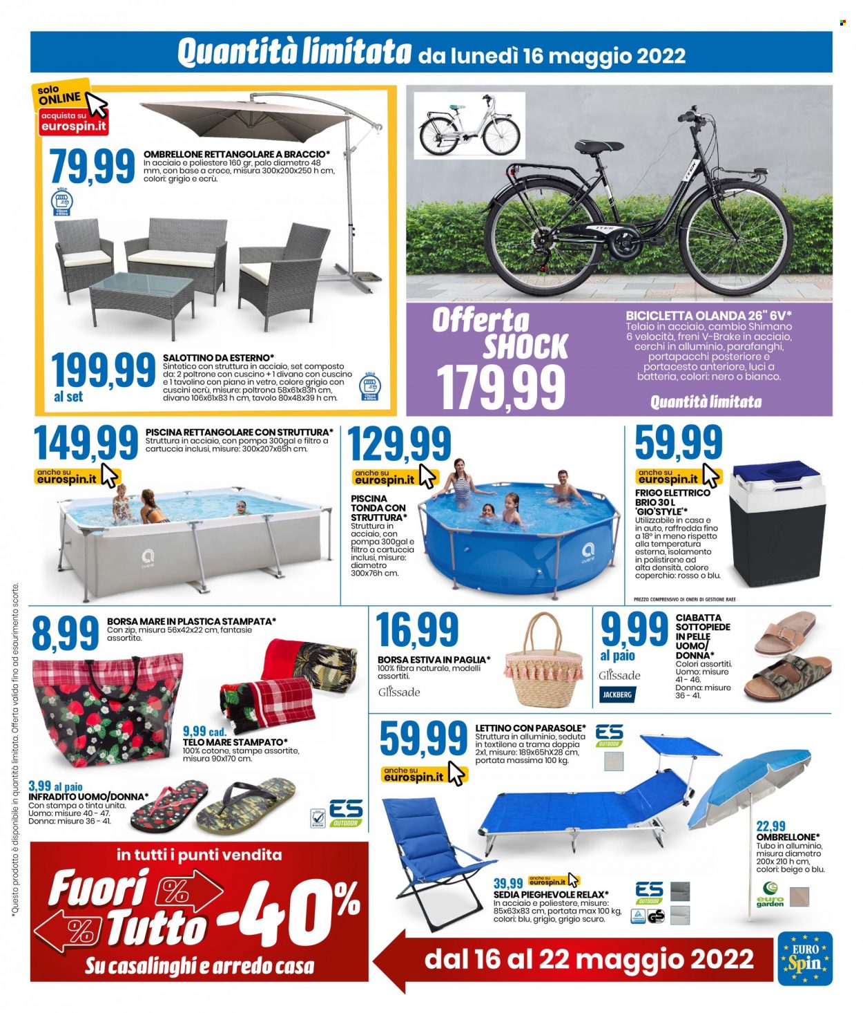 Volantino EuroSpin - 16/5/2022 - 22/5/2022. Pagina 13
