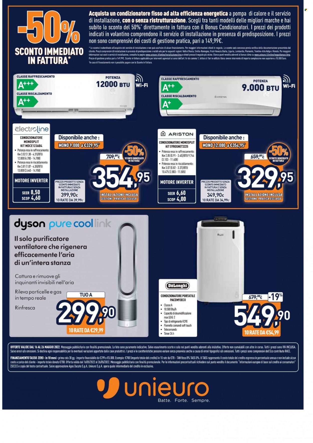 Volantino Unieuro - 16/5/2022 - 26/5/2022. Pagina 32