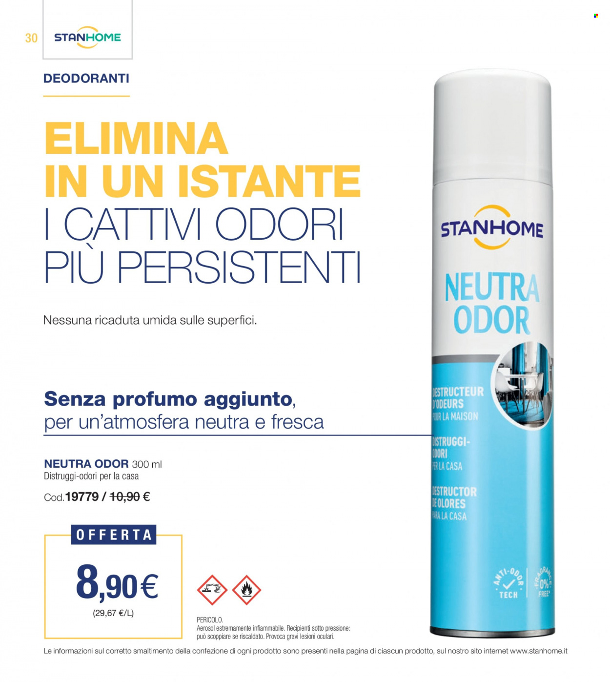 thumbnail - Volantino Stanhome - 17/5/2022 - 3/6/2022 - Prodotti in offerta - deodorante, profumo. Pagina 30.