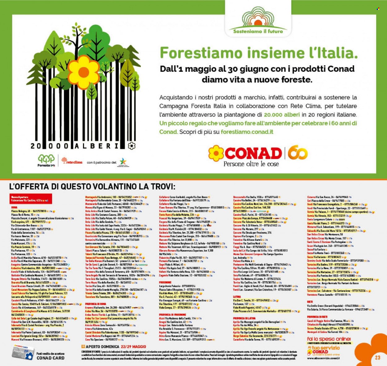 Volantino Conad - 18/5/2022 - 29/5/2022. Pagina 23