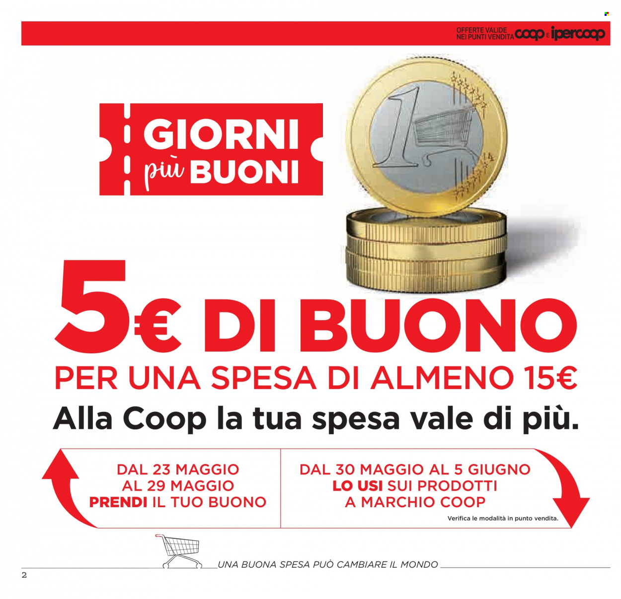 Volantino Coop - 19/5/2022 - 1/6/2022. Pagina 2