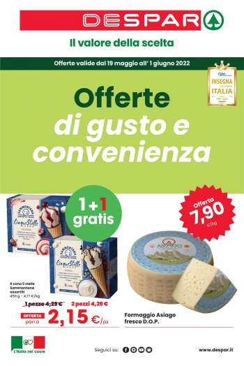 Volantino Despar - 19/5/2022 - 1/6/2022.