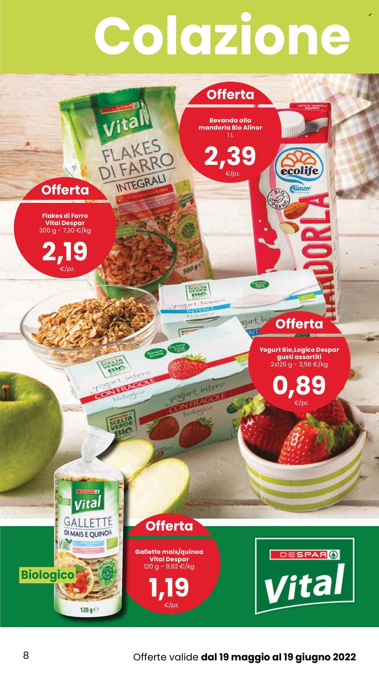 Volantino Eurospar - 19/5/2022 - 19/6/2022. Pagina 8