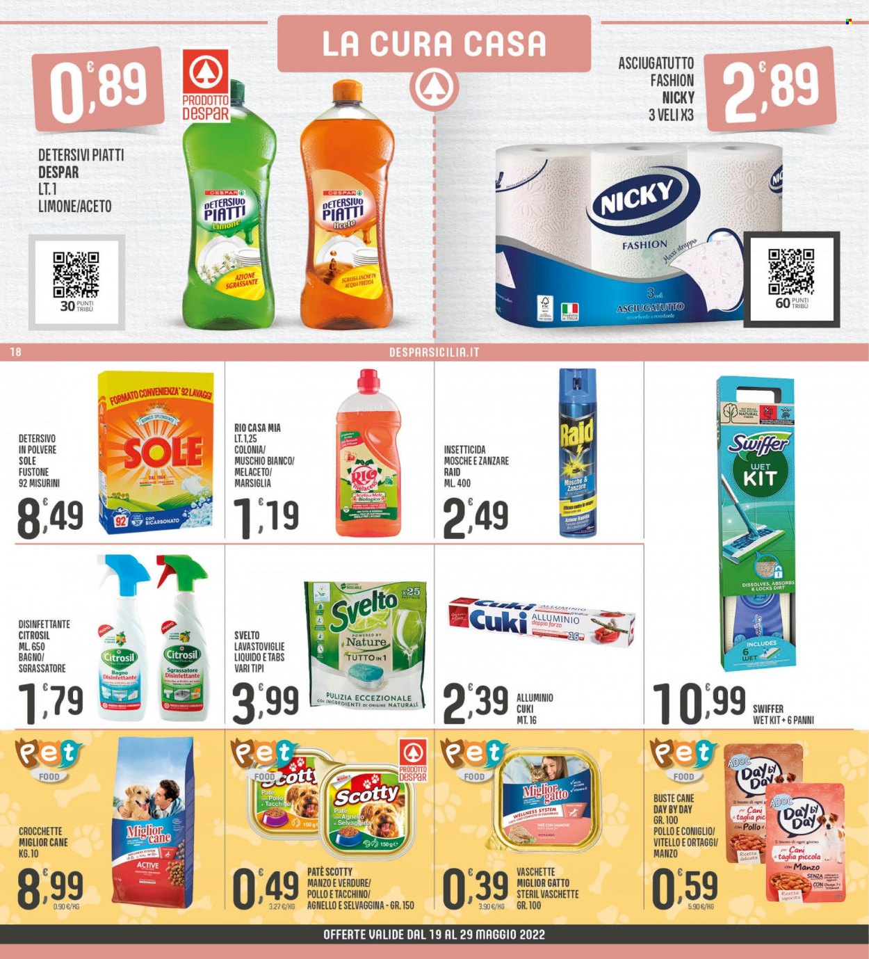 Volantino Eurospar - 19/5/2022 - 29/5/2022. Pagina 18
