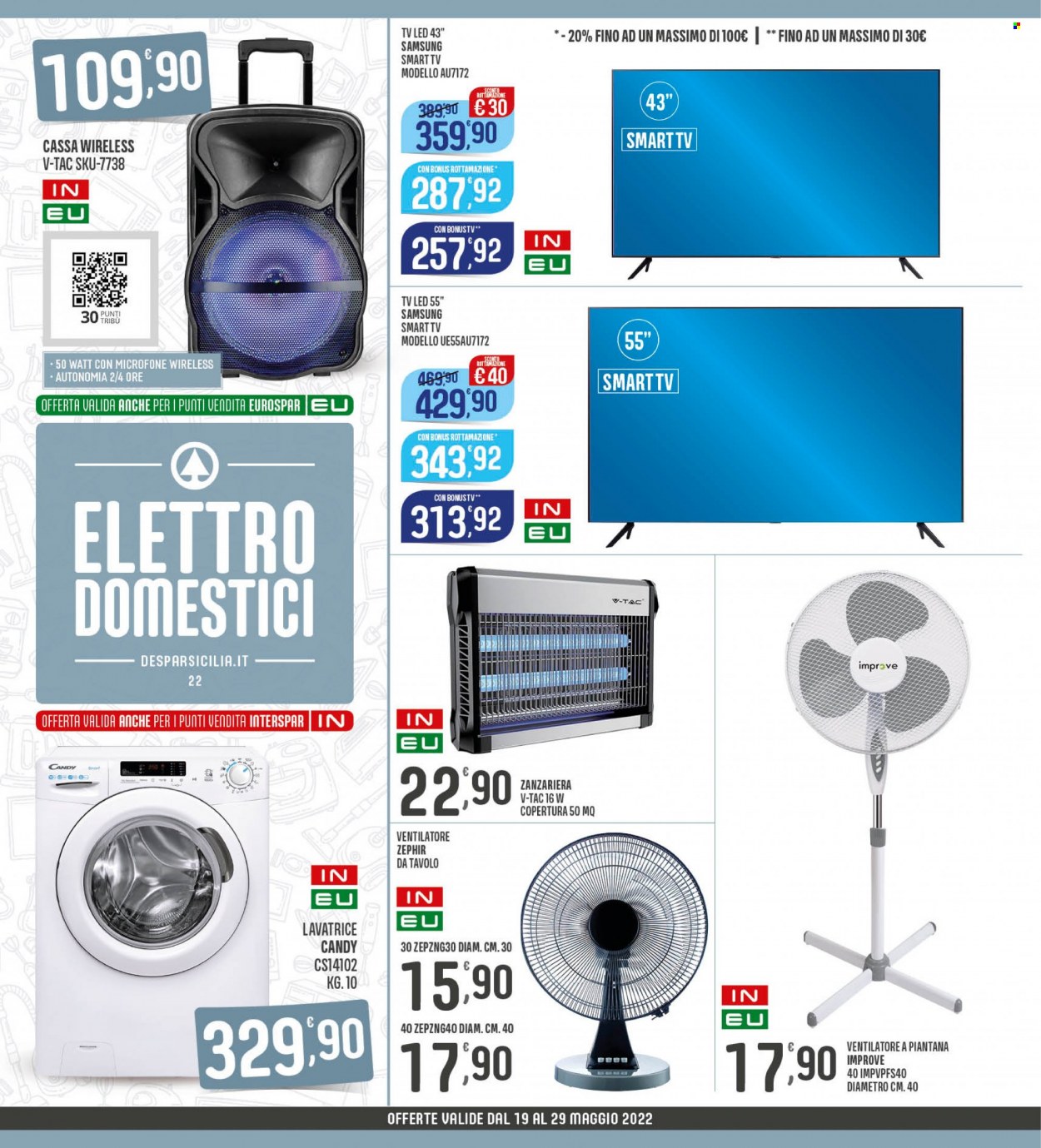 Volantino Eurospar - 19/5/2022 - 29/5/2022. Pagina 22