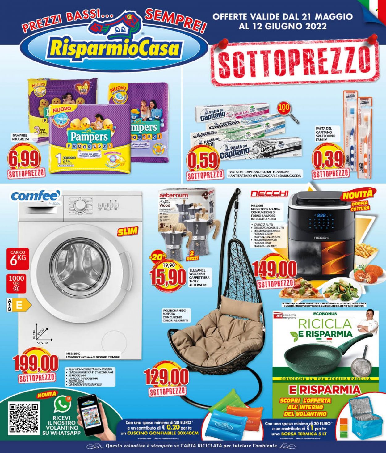 Volantino Risparmio Casa - 21/5/2022 - 12/6/2022. Pagina 1