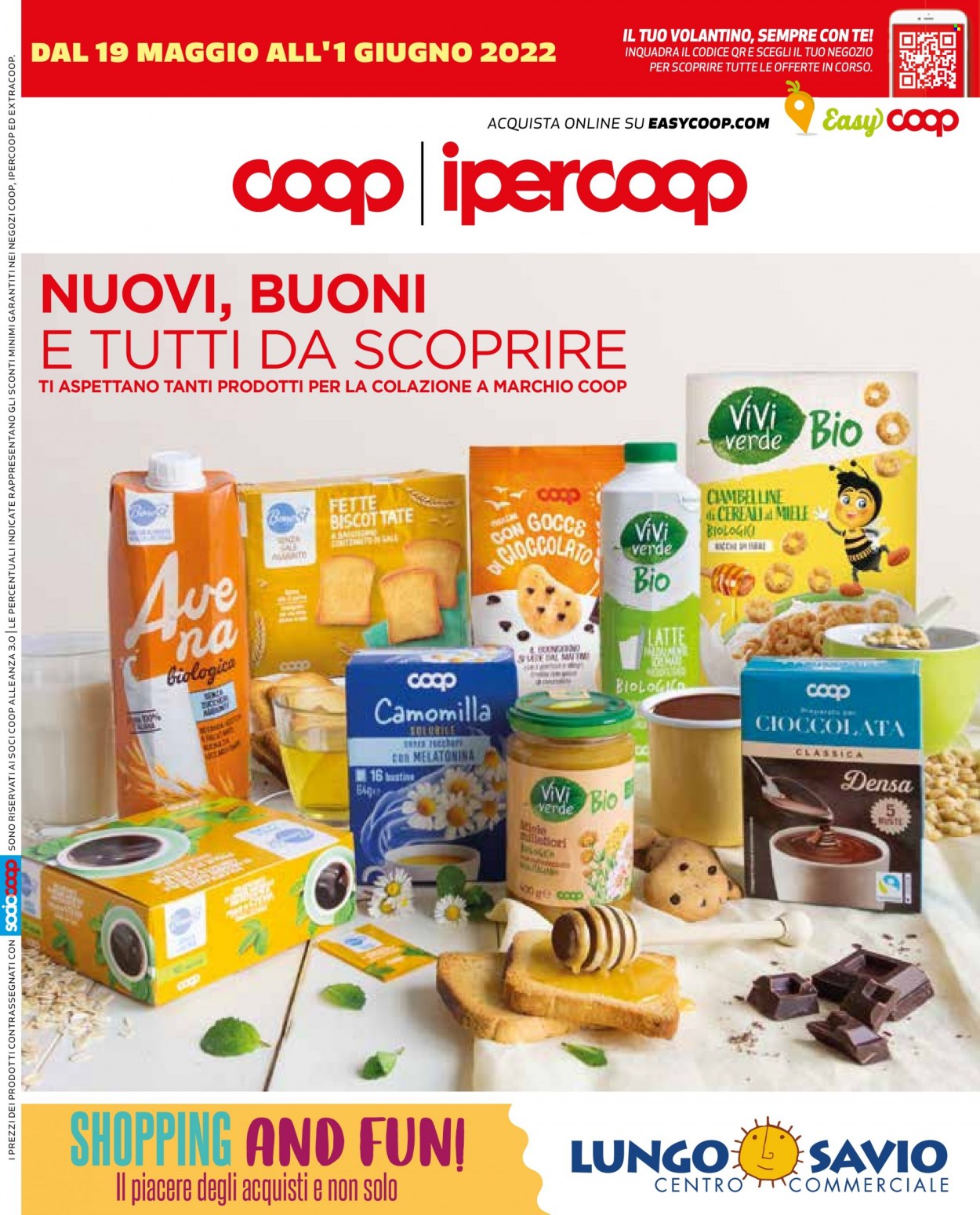 thumbnail - Volantino Coop - 19/5/2022 - 1/6/2022 - Prodotti in offerta - latte. Pagina 1.