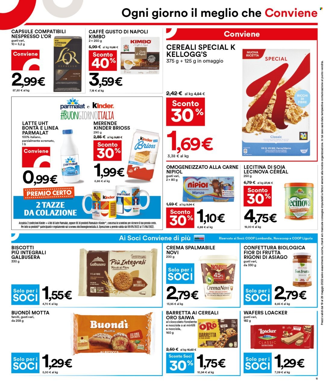 Volantino Coop - 19/5/2022 - 29/5/2022. Pagina 11