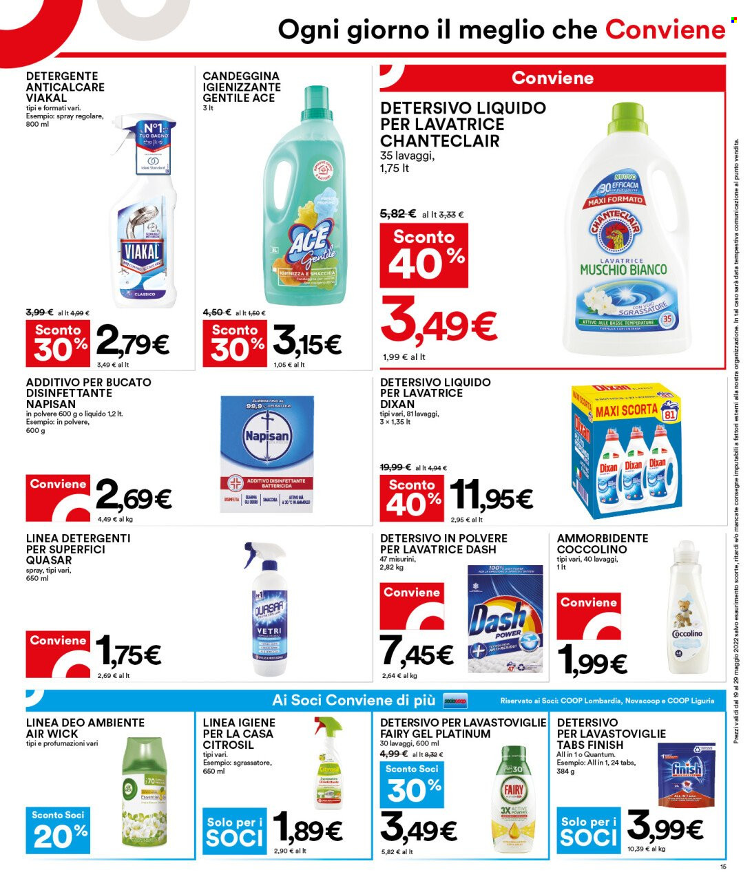 Volantino Coop - 19/5/2022 - 29/5/2022. Pagina 15