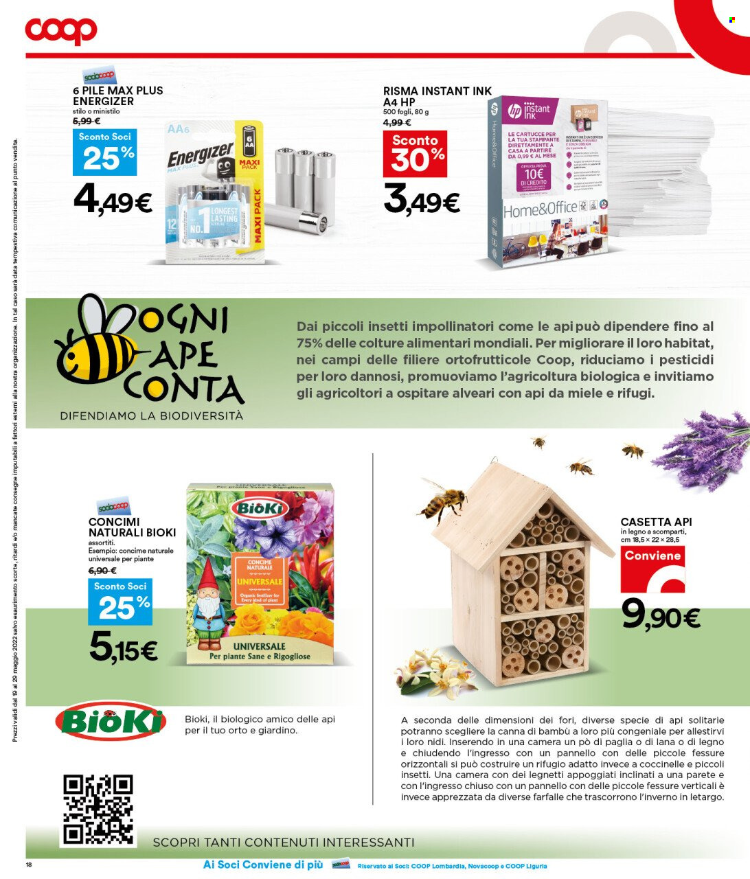 Volantino Coop - 19/5/2022 - 29/5/2022. Pagina 18